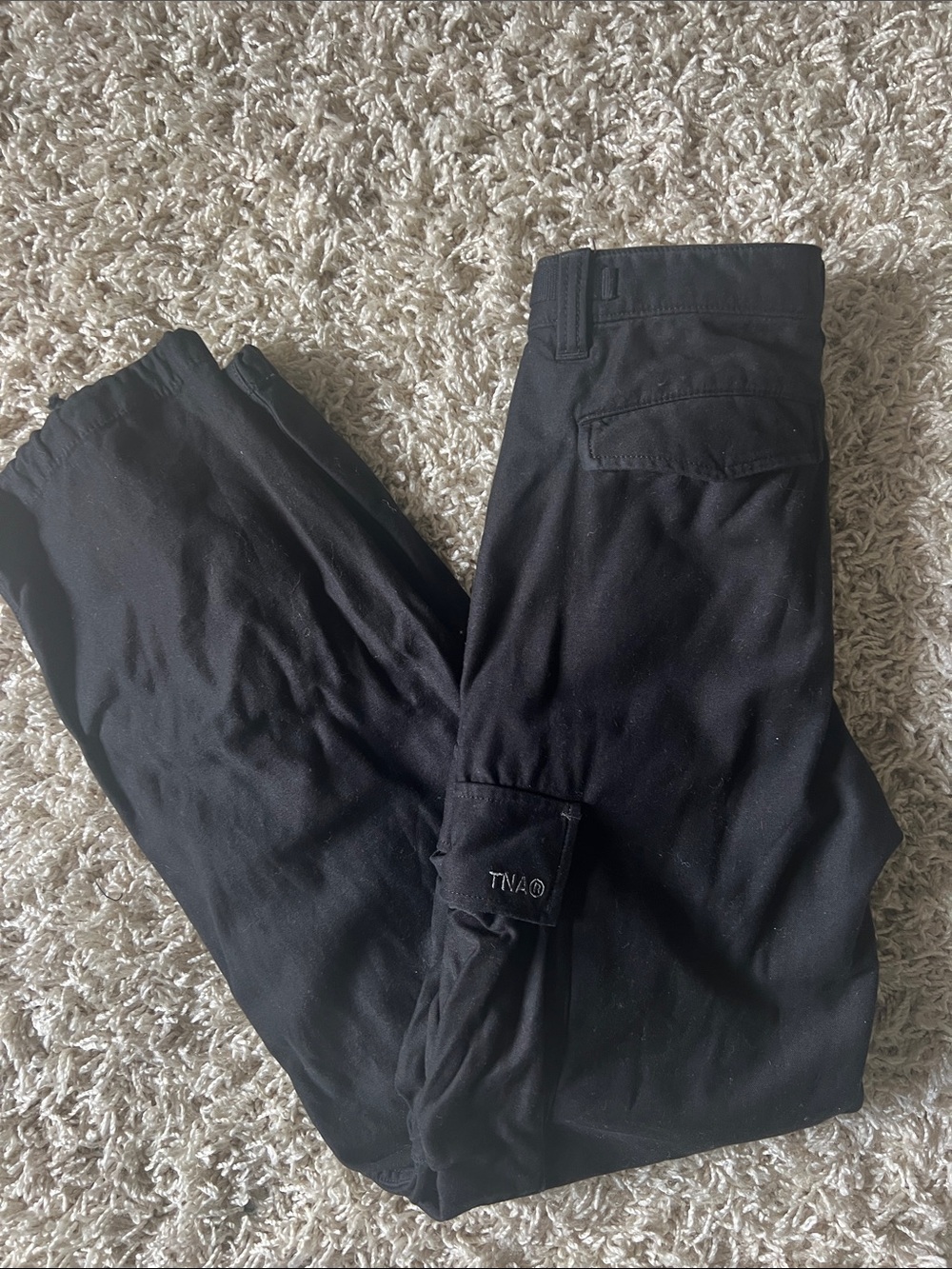 TNA Black Cargo Pants